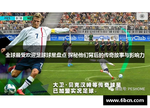 全球最受欢迎足球球星盘点 探秘他们背后的传奇故事与影响力
